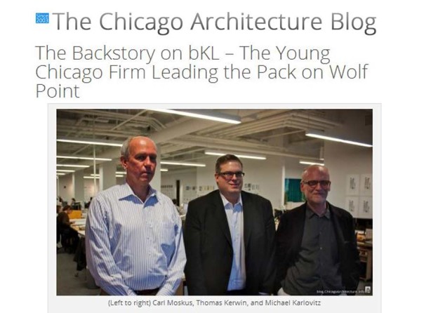 bKL Team Interviewed by The Chicago Architecture Blog